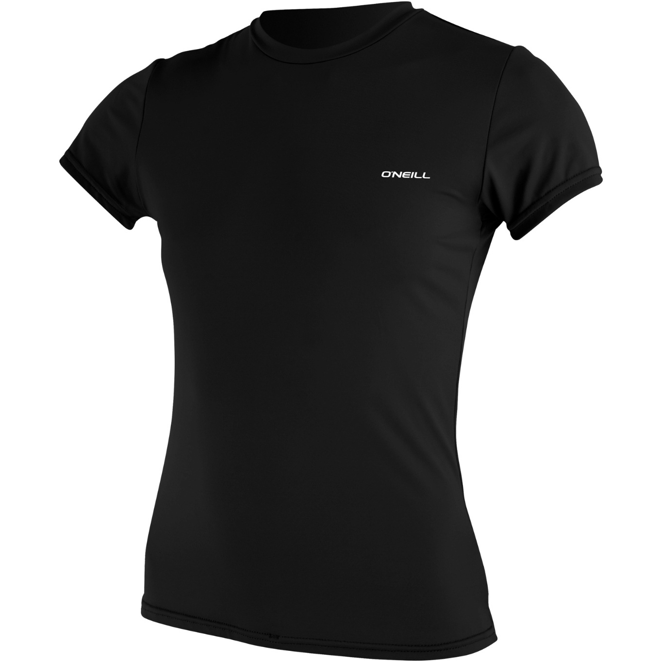2026 O'Neill Womens Basic Skins Short Sleeve Sun Shirt 5716 - Black